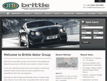 Tablet Screenshot of brittle.co.uk